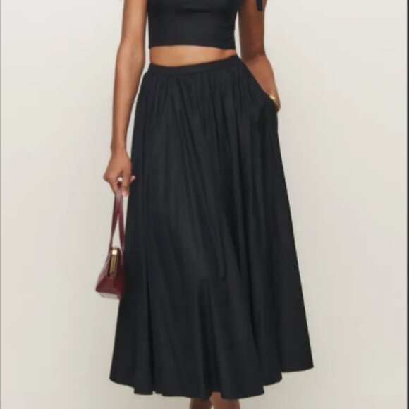Reformation Dresses & Skirts - Reformation by Kacey Musgraves 2 piece Magnolia Tank and Midi Skirt